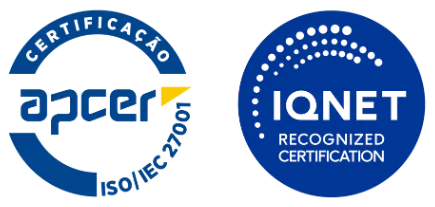 Certificação APCER ISO/IEC 27001 e certificação reconhecida IQNet
