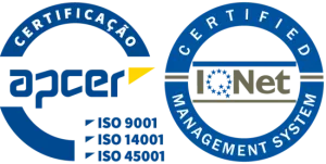 Certificação APCER ISO 9001, ISO 14001 e ISO 45001 e certificação reconhecida IQNet